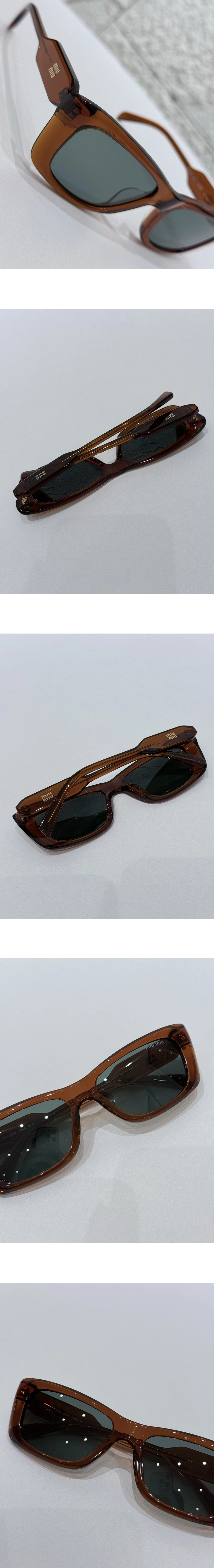 [MIU MIU] 미우미우 렉탱귤러 선글라스 0MU B12S