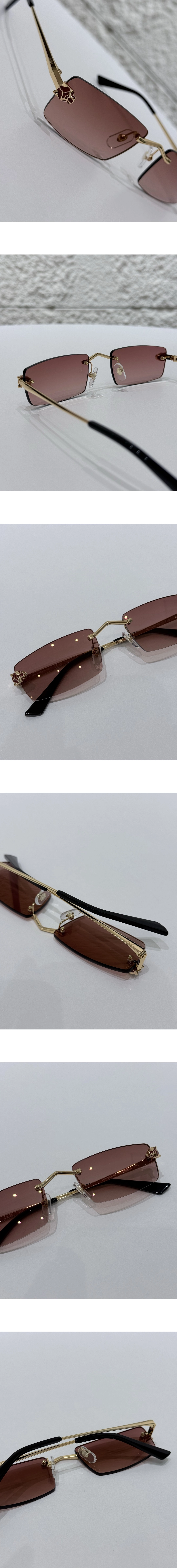 [CARTIER] 까르띠에 팬더 레크탱글 선글라스 CT0598S