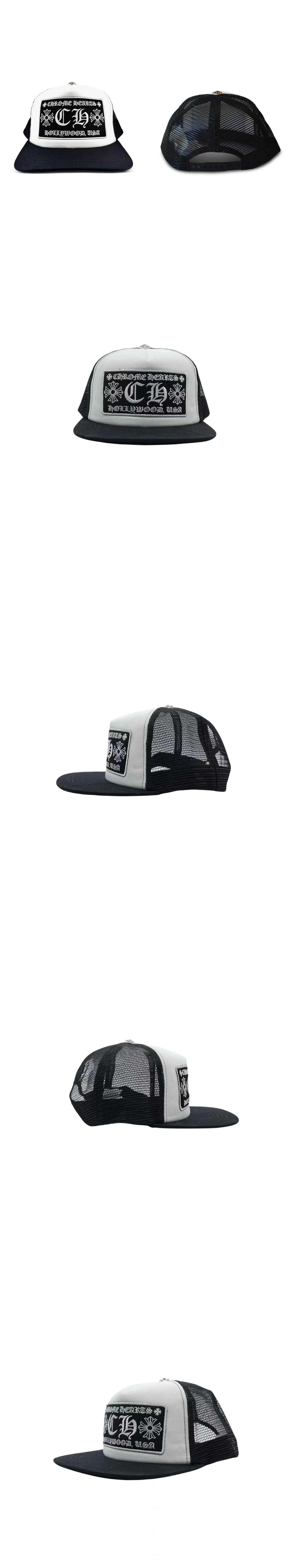 [Chrome Hearts] 크롬하츠 CH 할리우드 트러커 햇 CHRM0129 