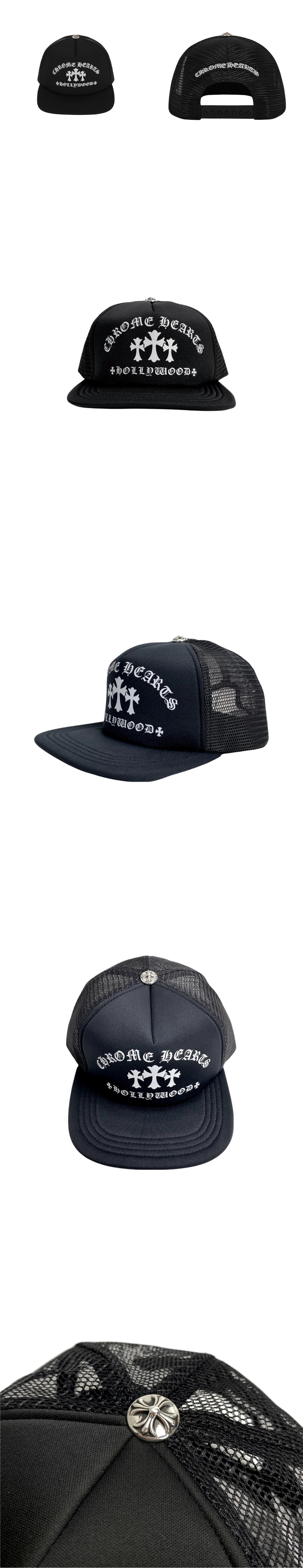 [Chrome Hearts] 크롬하츠킹 타코 폼 프론트 메쉬 트러커 햇 