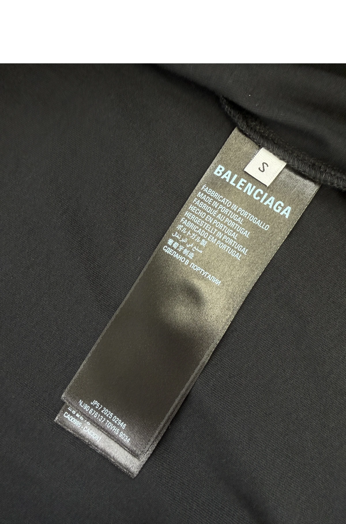 [BALENCIAGA] 발렌시아가 아이 러브 유 쇼트슬리브 티셔츠 블랙 핑크