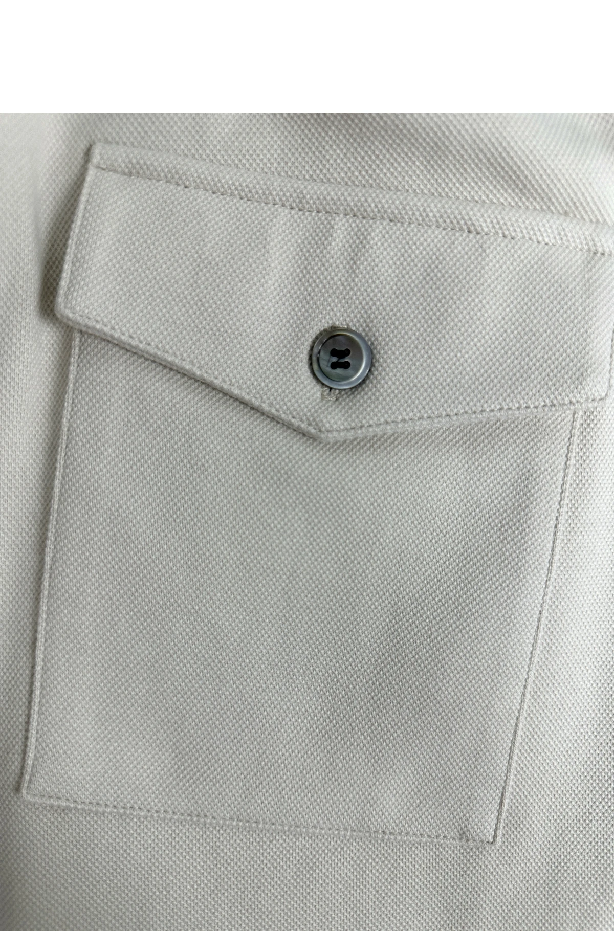 [THOM BROWNE] 톰브라운 RWB 웨이스트밴드 코튼 피케 루프백 스웨트쇼츠 미디엄 그레이