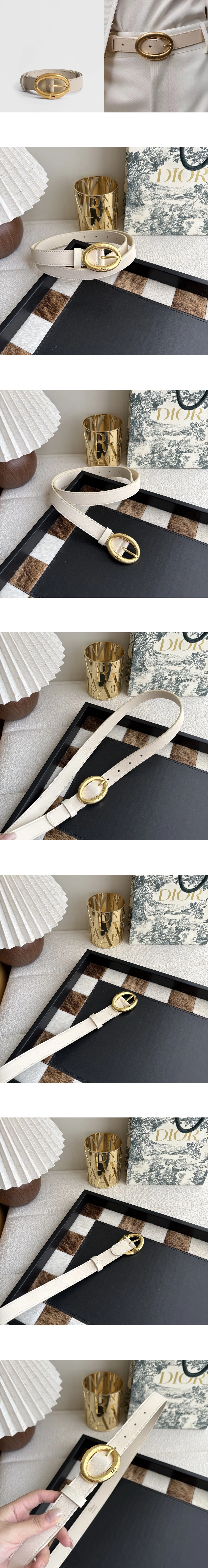 [DIOR] 디올 Legend레장드 25mm 벨트 B1038CGBJ