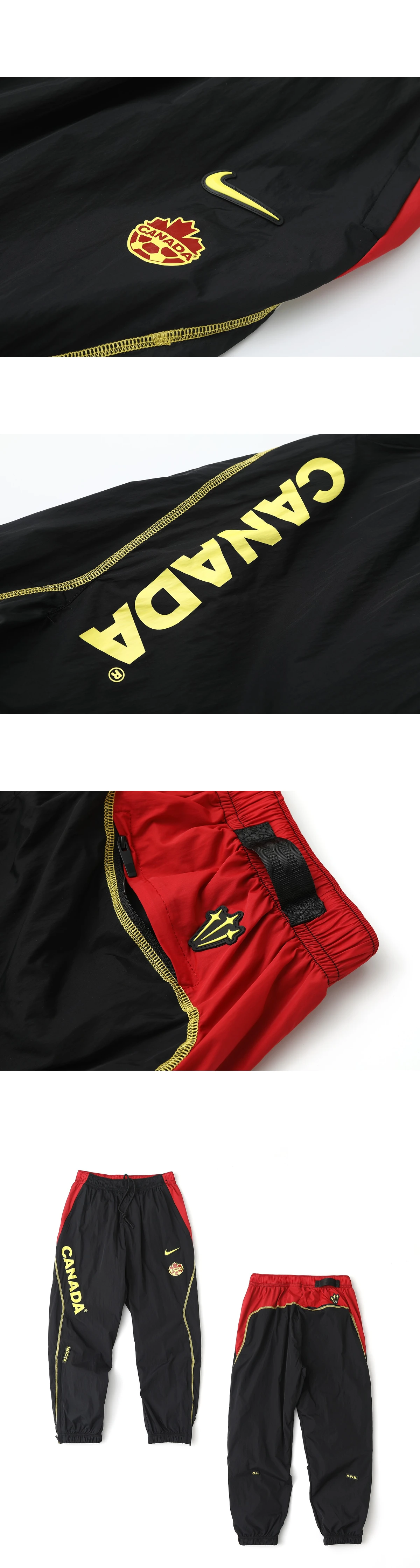 [NIKE] 나이키 x 드레이크 녹타 캐나다 우븐 트랙 자켓 블랙