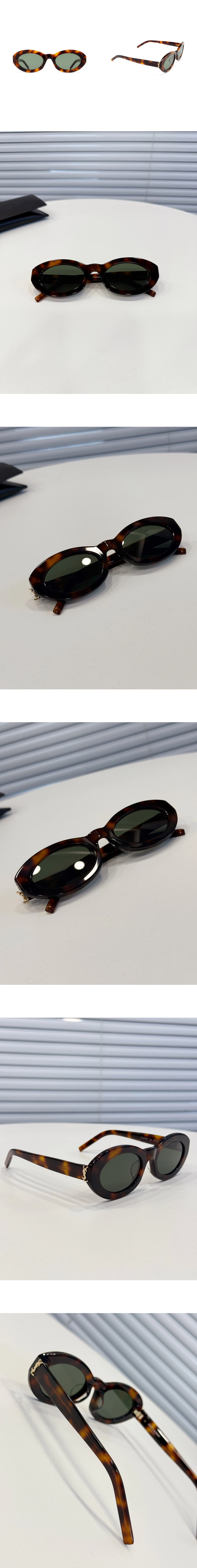 [SAINT LAURENT] 생로랑 하바나 오벌 선글라스