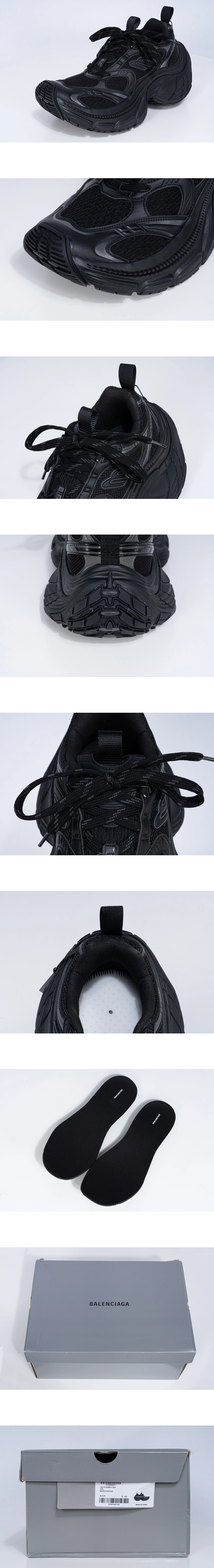 [BALENCIAGA] 발렌시아가 10XL 스니커즈 블랙 792779W2MV21000 (XA)