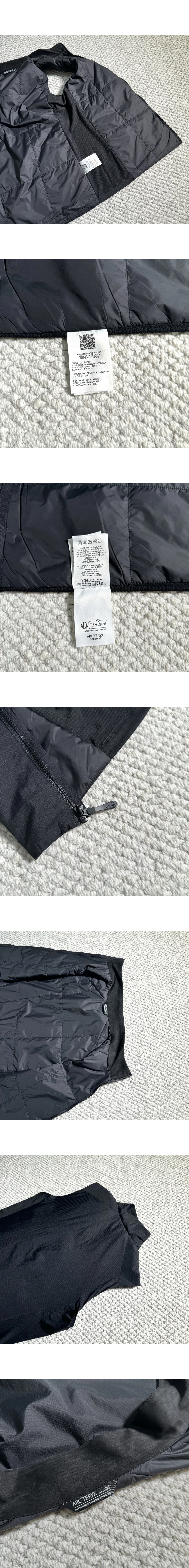 [ARCTERYX] 아크테릭스 아톰 SL 베스트 블랙