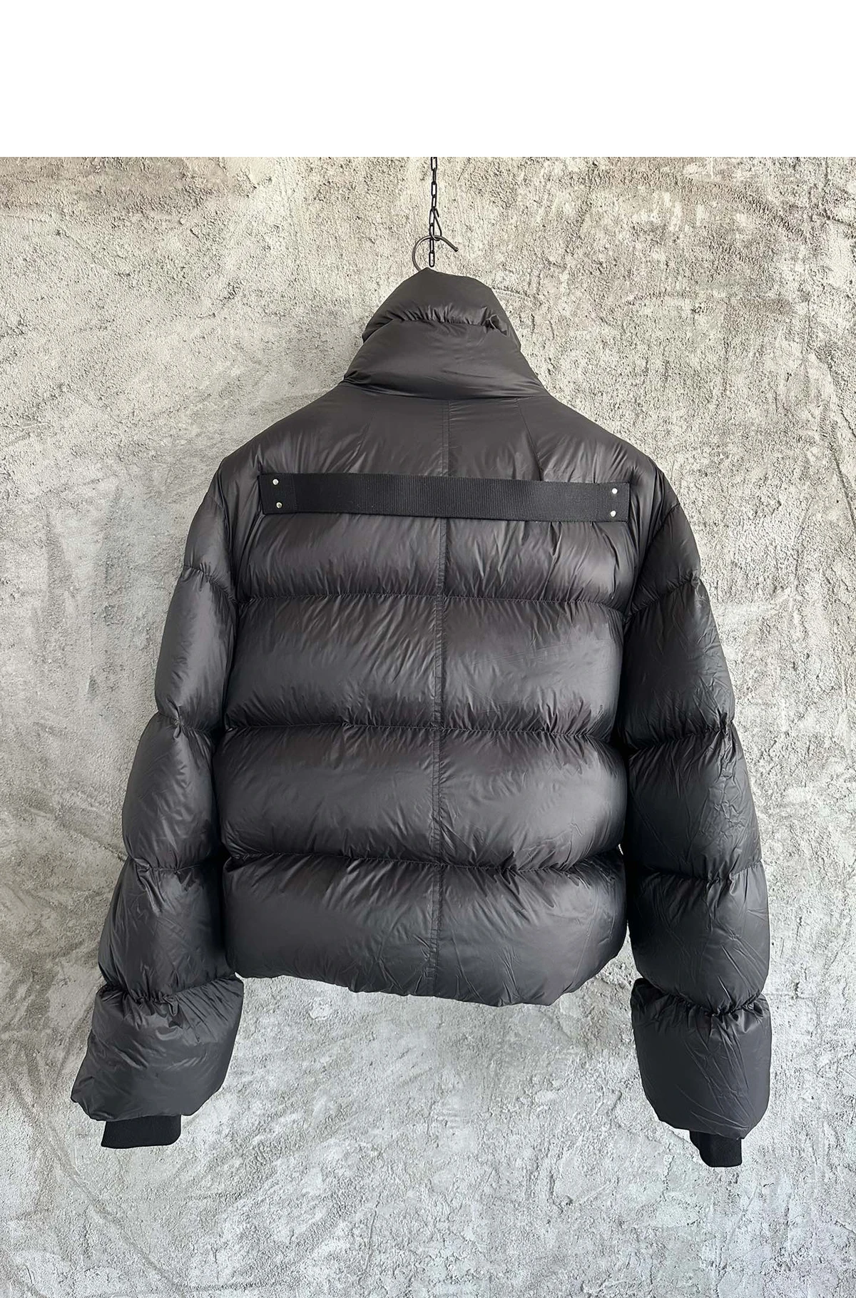 [RICK OWENS] 릭오웬스 포터빌 터틀 리사이클드 나일론 자켓 블랙