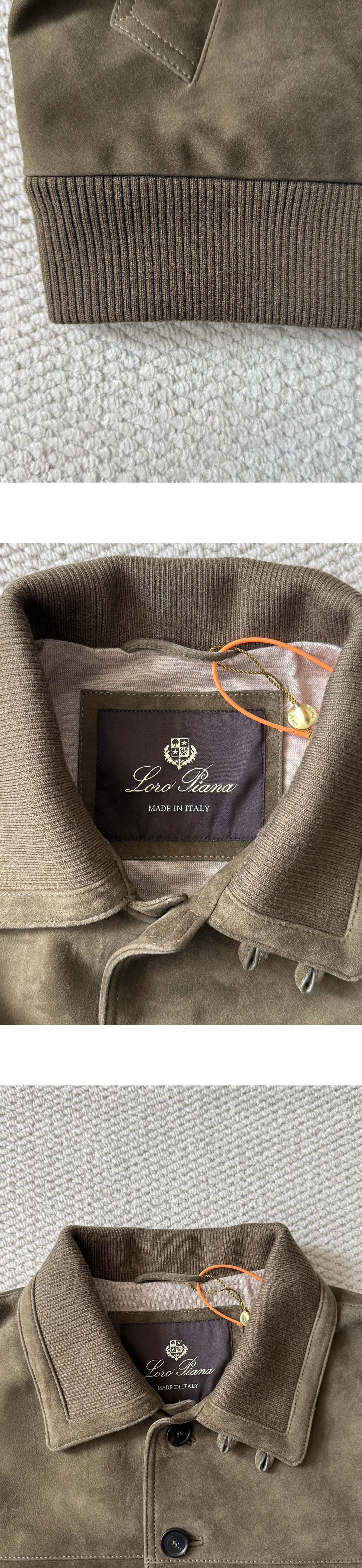 [Loro Piana] 로로피아나캐시미어 버머 재킷