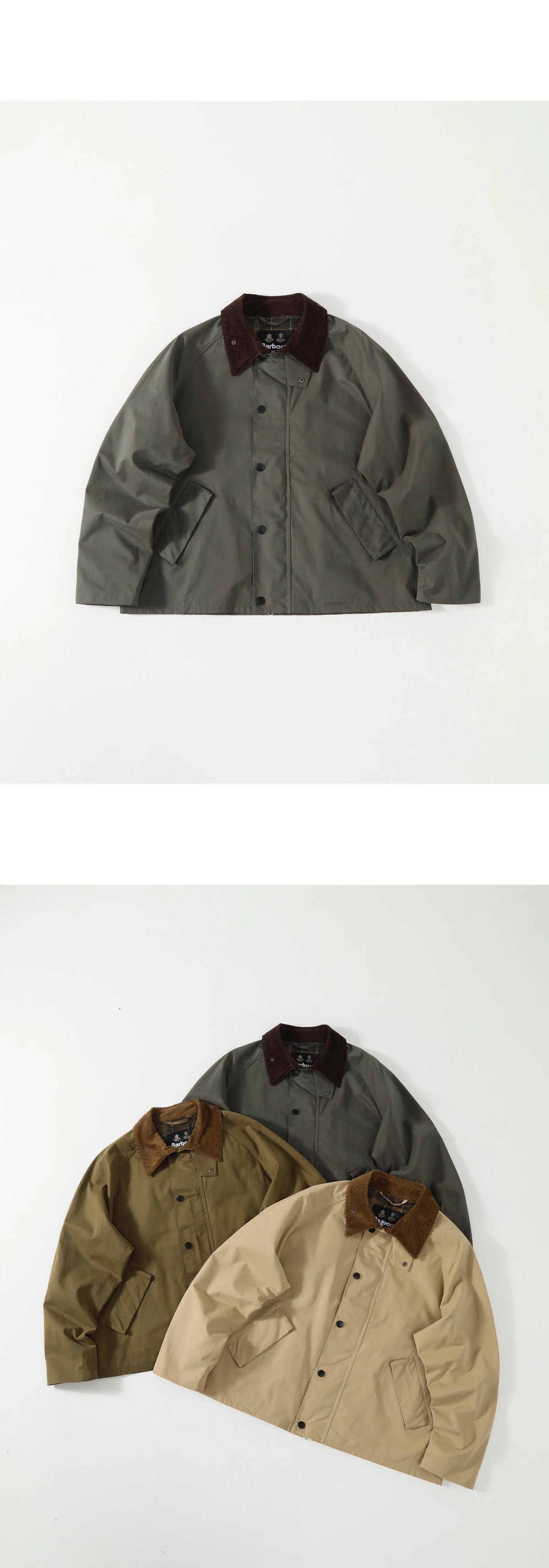 [BARBOUR] 바버 OS 트랜스포트 캐주얼 논왁스 자켓