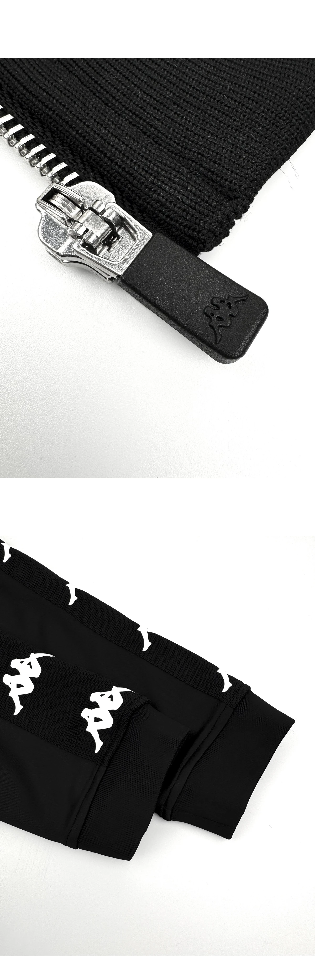 [ACNE STUDIOS] 아크네 스튜디오 x 카파 로고 밴드 지퍼 트랙 재킷 블랙