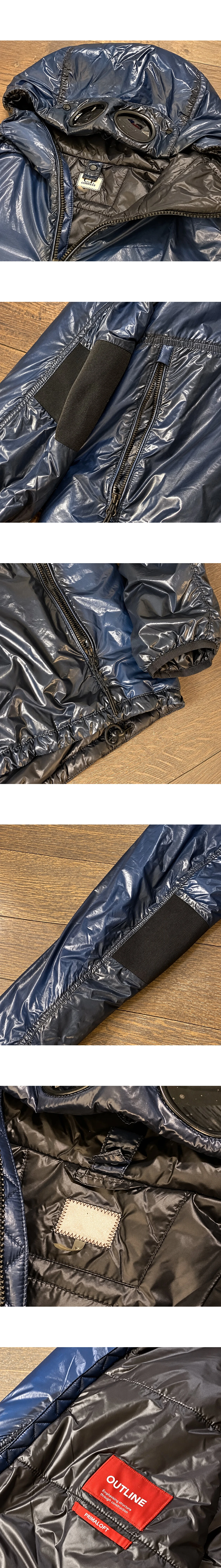 [C.P. COMPANY] 씨피컴퍼니 아웃라인 프리마로프트 고글 자켓