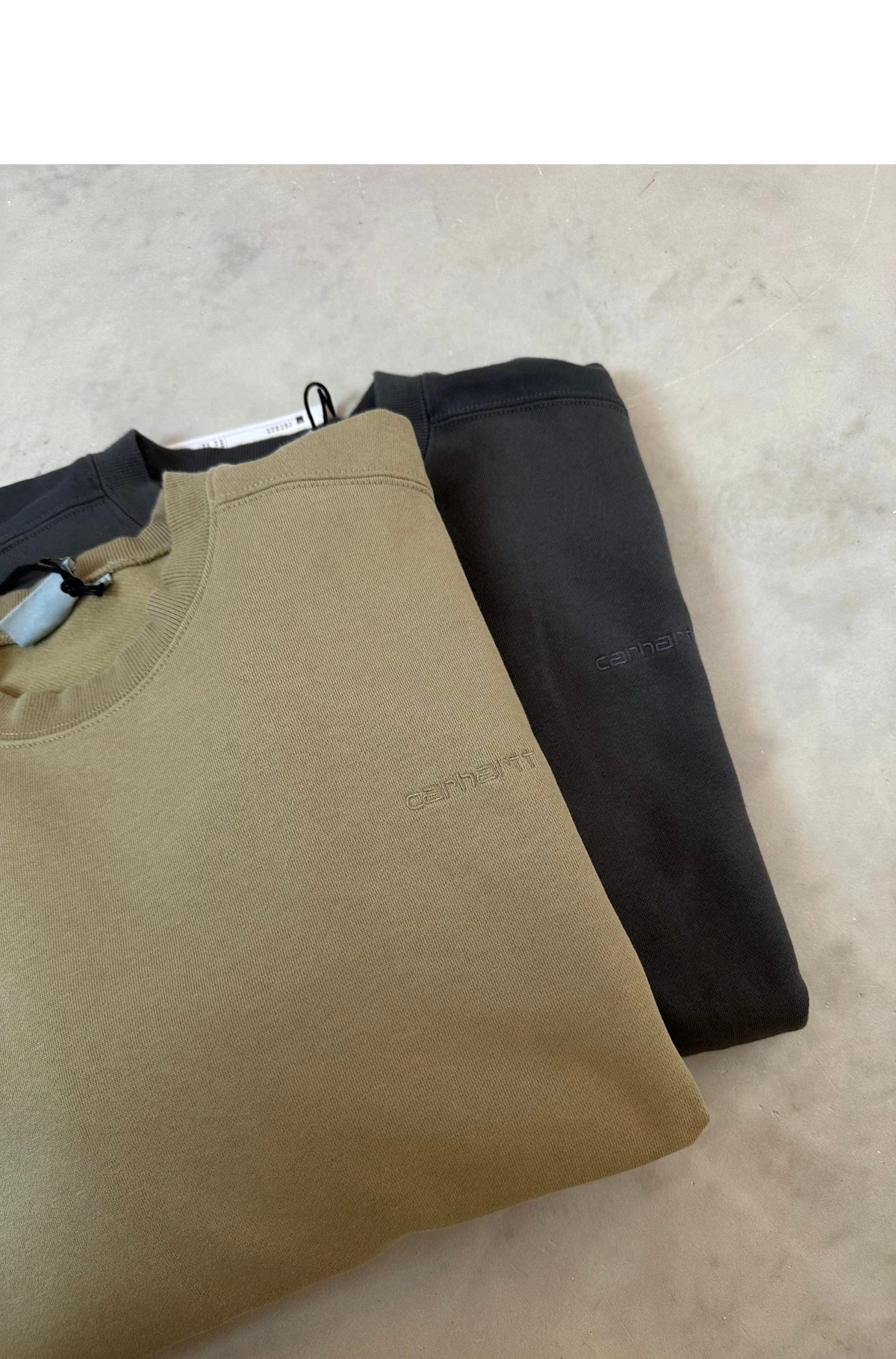 [CARHARTT] 칼하트 WIP 벤튼 가먼트 다잉 루즈핏 크루넥 스웨트셔츠