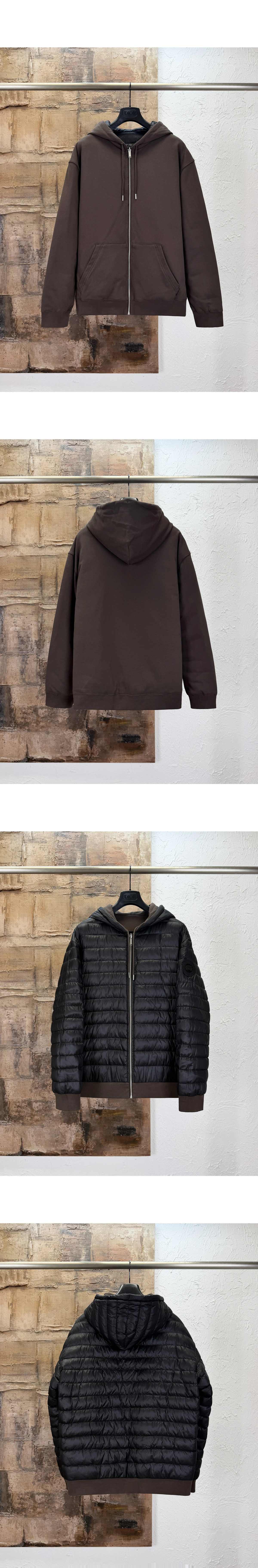 [CANADA GOOSE] 캐나다구스 퓨즈 리버서블 다운 패딩 후드 집업 자켓